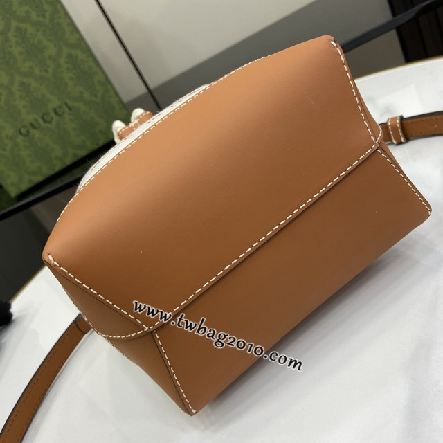 gucci專櫃2024早春系列帆布手提袋 古馳飾Gucci印花迷你肩背包 jcp1614